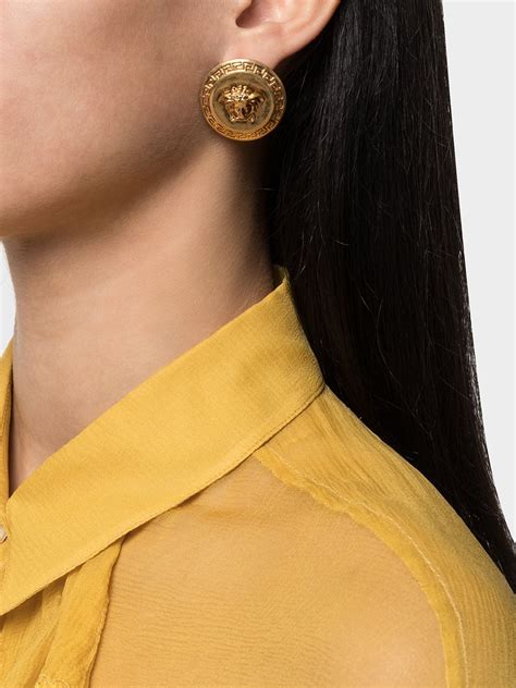 aretes versace medusa|Aretes Versace para Mujer.